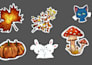 create original digital illustrations and stickers